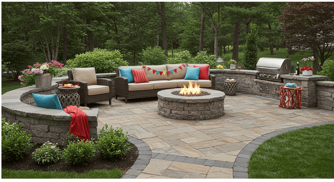 Memorial Day Outdoor Living: Natural Stone Features for Summer Entertainment