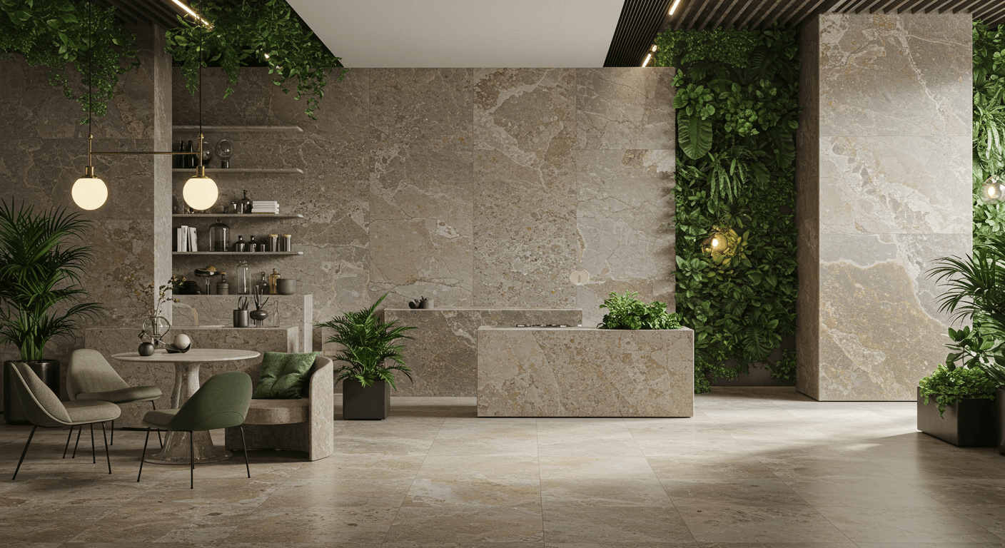 View of Sustainable Luxury: 7 Ways Natural Stone Boosts Eco-Friendly Style
