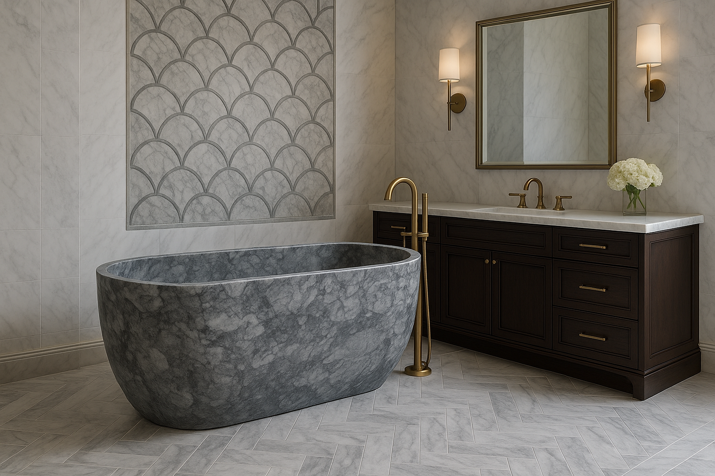 Grey Bathtub