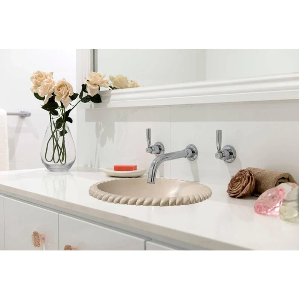 Elegant Champagne bottle resting against a textured Limestone background, showcasing luxury and natural beauty
