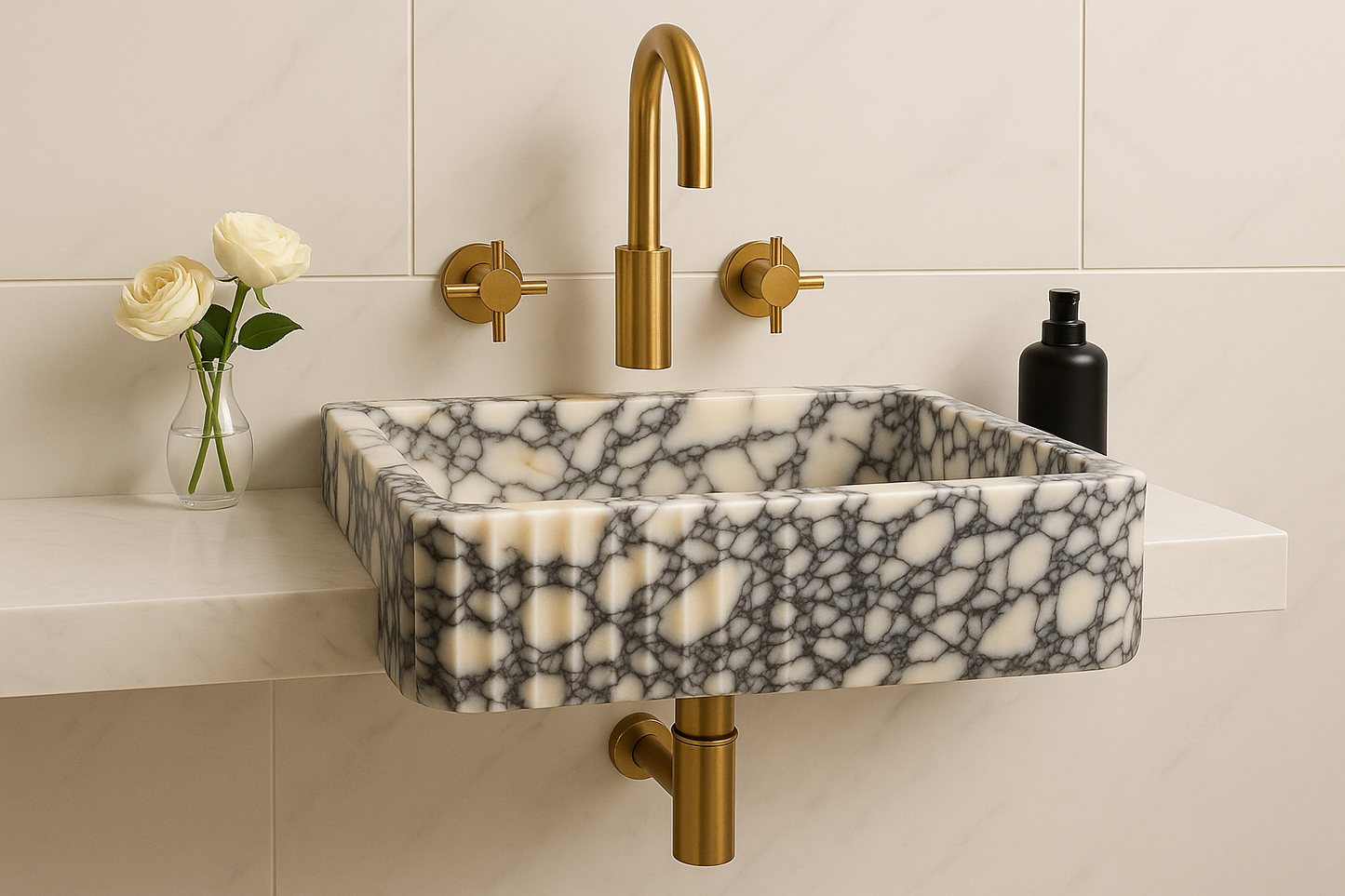 Calacatta Marble Sink