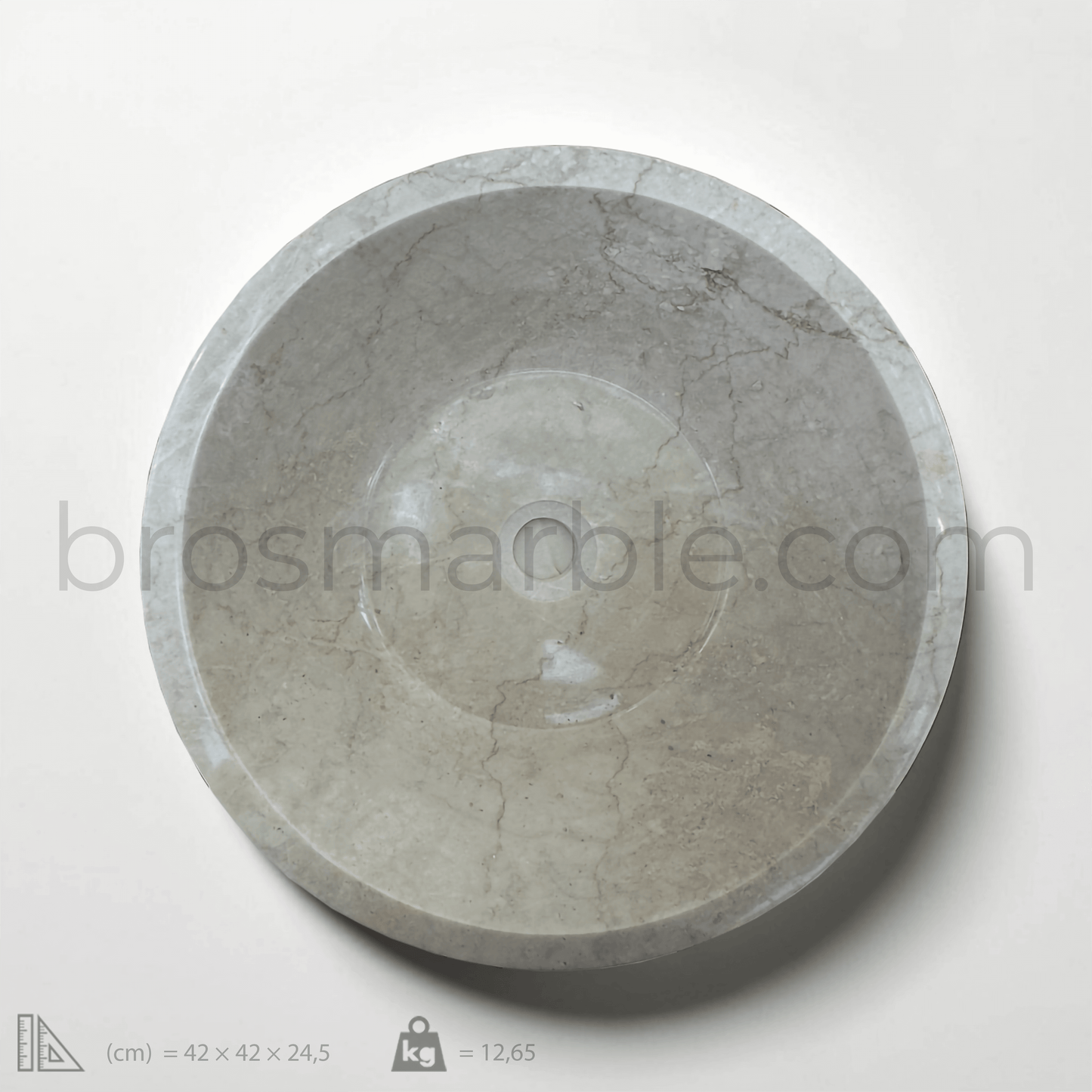 Elegant beige marble sink showcasing exquisite craftsmanship and timeless design for luxurious bathroom decor