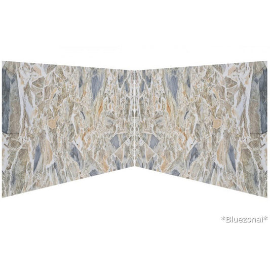 Bluezonai Bookmatching Marble Slabs Polished - Full Truckload.