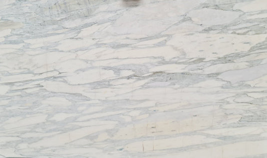 Calacatta Olivia White Bookmatching Marble Slabs Honed - Full Truckload.