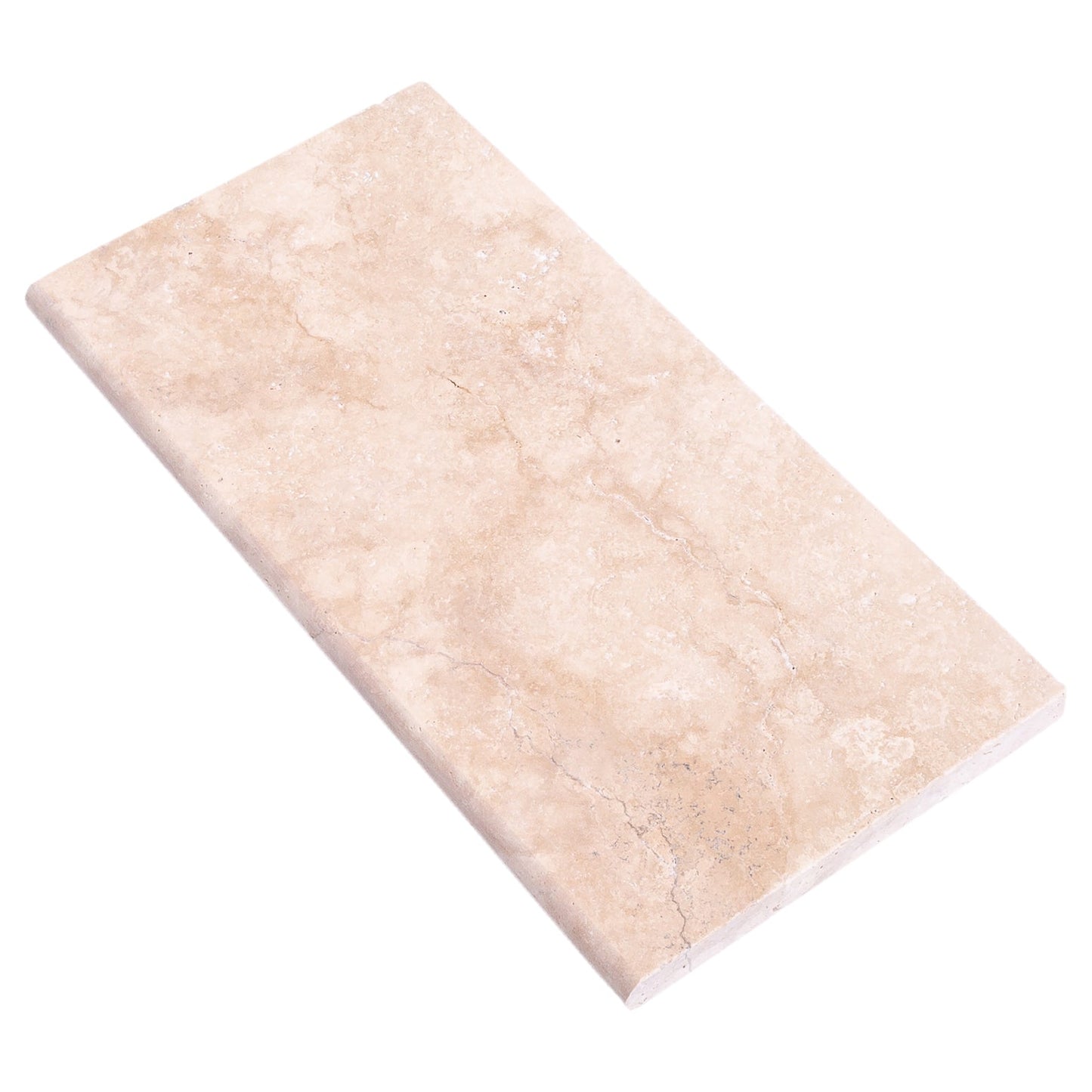 Elegant travertine pool tiles enhancing outdoor swimming area with durable and stylish natural stone