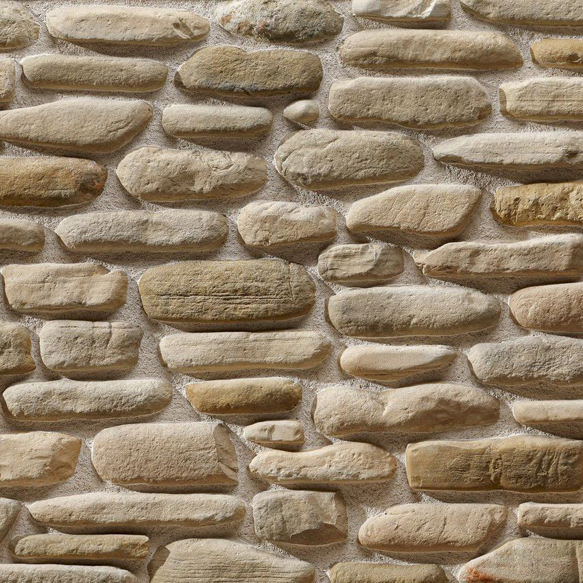 Volga Slate manufactured stone showcasing natural texture and durable design for elegant architectural applications