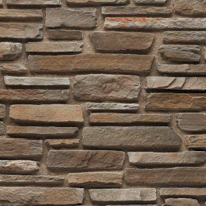 Sierra Coffee Slate Look Manufactured Stone Handmade Veneer - Livfloors Collection.