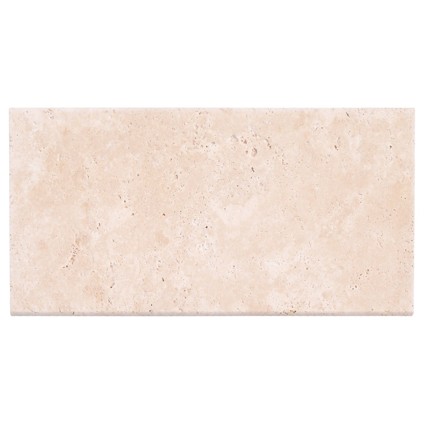 Miletos Ivory 12"x24" Tumbled Travertine Pool Coping - Full Truckload.