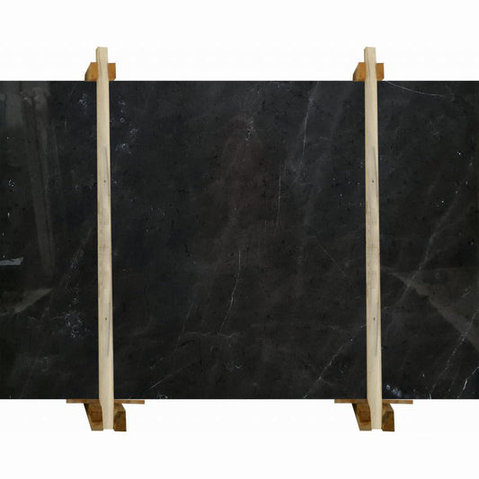 High-quality Pietra marble stone with polished surface showcasing natural patterns for elegant interior design