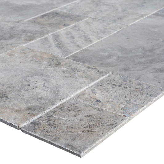 Silver Antique Pattern Brushed, Chiseled, and Partially Filled - Full Truckload.