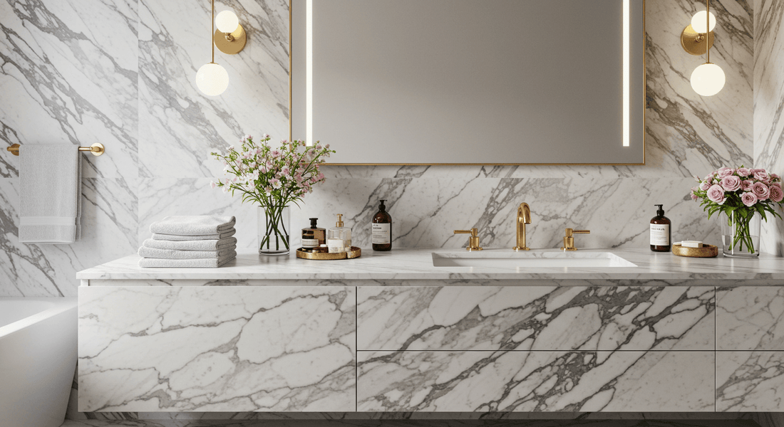 Mother's Day Special: Luxurious Marble Bathroom Retreats