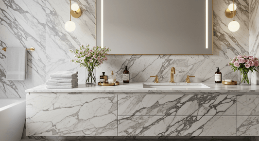 Mother's Day Special: Luxurious Marble Bathroom Retreats