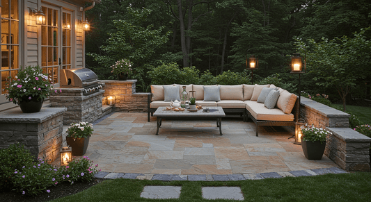 Outdoor Entertaining Spaces: Natural Stone Patios for Spring Gatherings