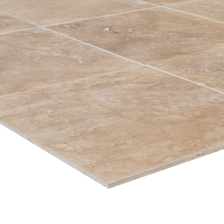 Elegant travertine stone surface showcasing refined texture and timeless natural beauty for sophisticated design