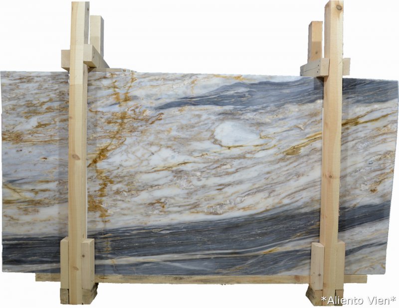 Elegant Alienato Vien marble slabs showcasing premium quality and sophisticated design for upscale interiors