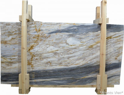 Elegant Alienato Vien marble slabs showcasing premium quality and sophisticated design for upscale interiors