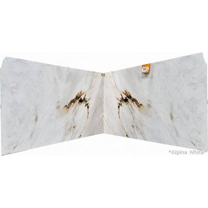 Alpina White Marble flooring showcasing durable and elegant stone for premium construction projects.
