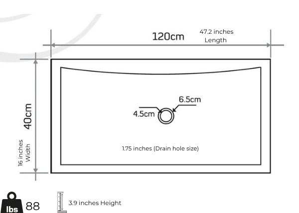 Troia Travertine Sink