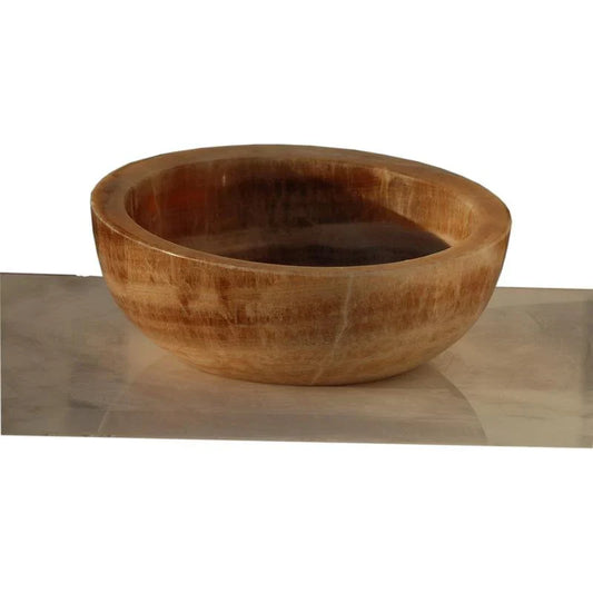 Honey Onyx natural stone slab showcasing warm golden hues and intricate veining, perfect for luxurious interiors.