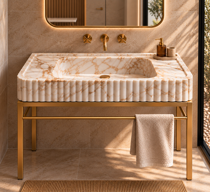 Calacatta Marble Vessel Sink / Calacatta Marble sink