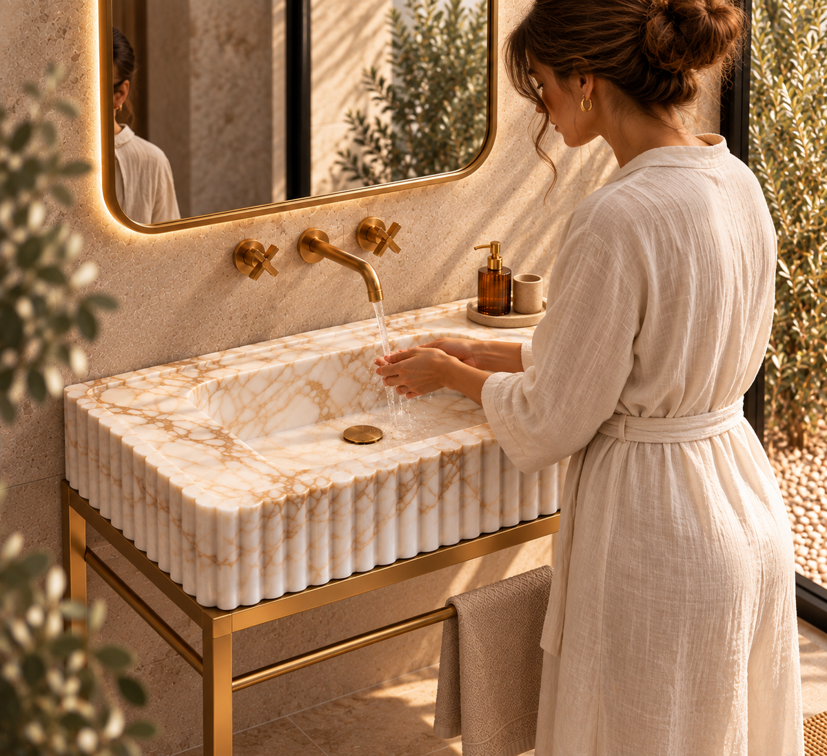 Calacatta Gold Sink