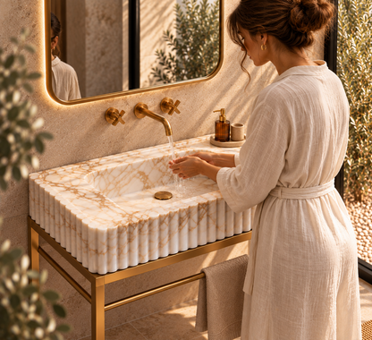 Calacatta Gold Sink
