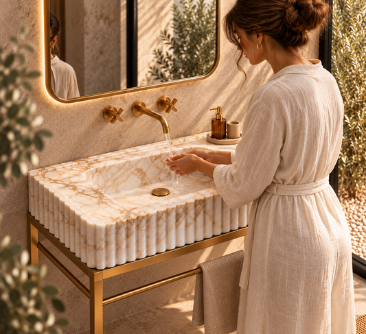 Calacatta Gold Sink