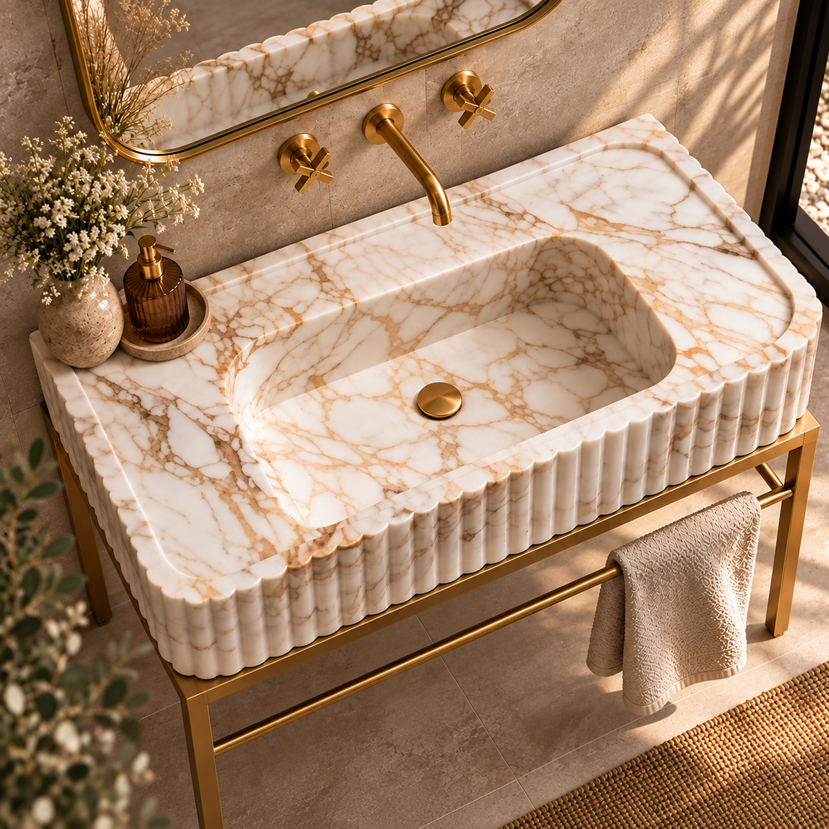 Calacatta Gold Sink