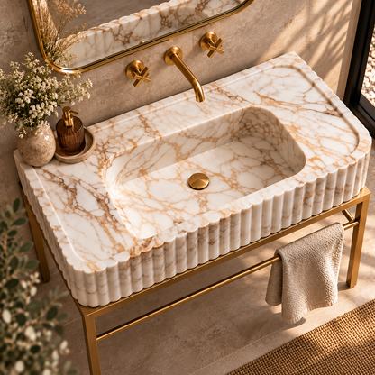 Calacatta Gold Sink