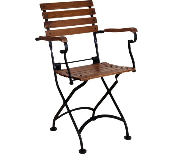 Durable folding chair designed for long-lasting use and easy storage, ideal for both indoor and outdoor seating.