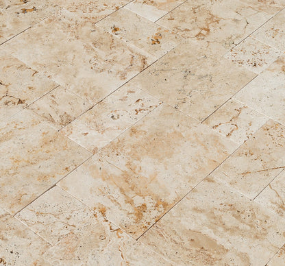 Elegant travertine pavers for durable and stylish outdoor flooring solutions