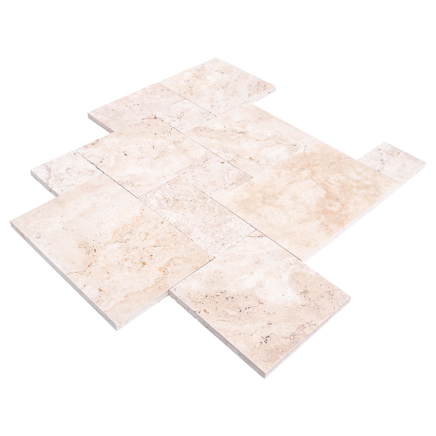 Elegant travertine pavers for durable and stylish outdoor flooring solutions