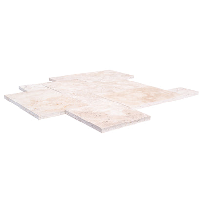 Elegant travertine pavers for durable and stylish outdoor flooring solutions