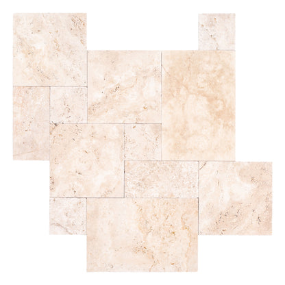 Elegant travertine pavers for durable and stylish outdoor flooring solutions