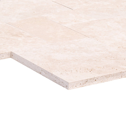 Premium travertine tiles showcasing natural beauty and durability for elegant architectural designs