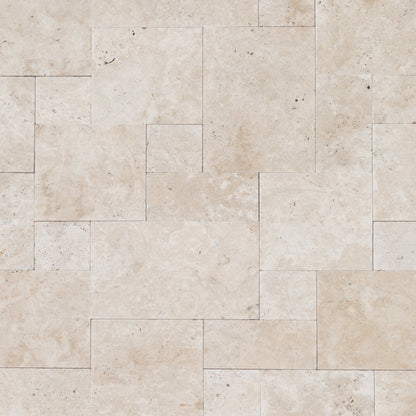 Premium travertine tiles showcasing natural beauty and durability for elegant architectural designs