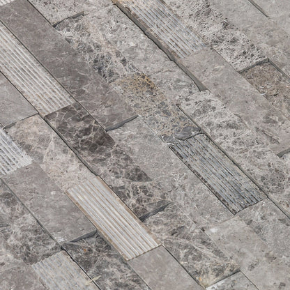 Elegant Ventana Gray 3D Marble surface showcasing intricate patterns and modern design aesthetics