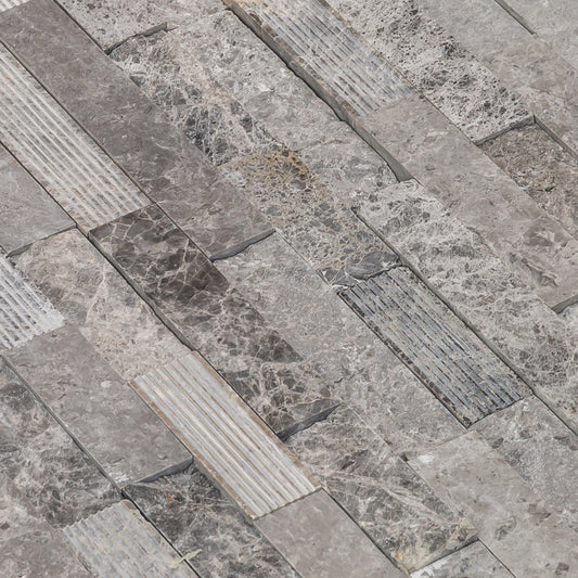 Elegant Ventana Gray 3D Marble surface showcasing intricate patterns and modern design aesthetics