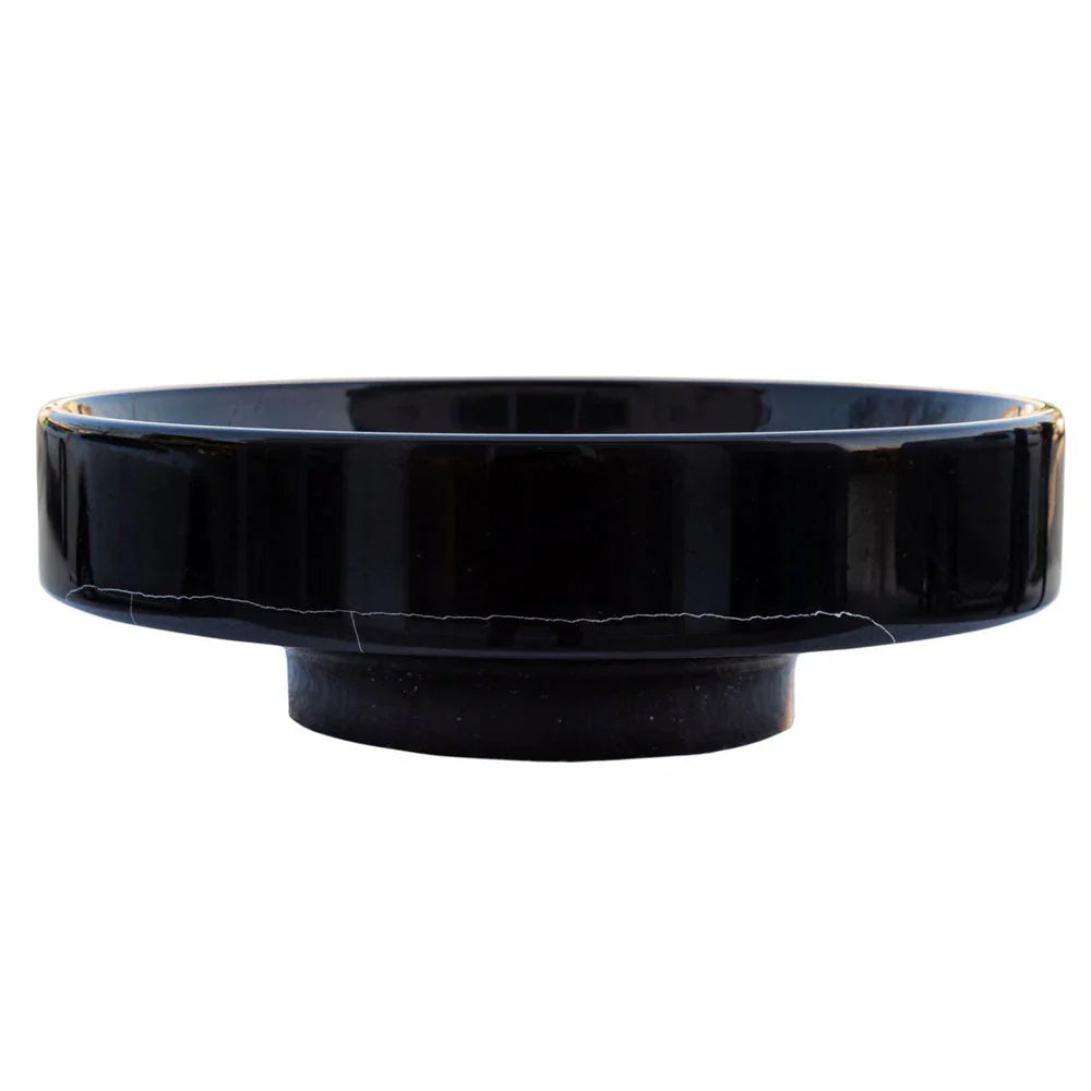 Elegant Toros Black Marble slab showcasing intricate natural patterns perfect for sophisticated interior designs