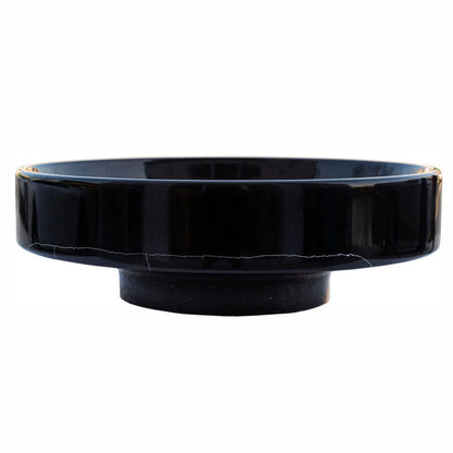 Elegant Toros Black Marble slab showcasing intricate natural patterns perfect for sophisticated interior designs