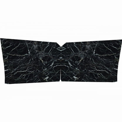 Polished elegance of Petroleum Green Marble showcasing luxurious natural stone for sophisticated interior design