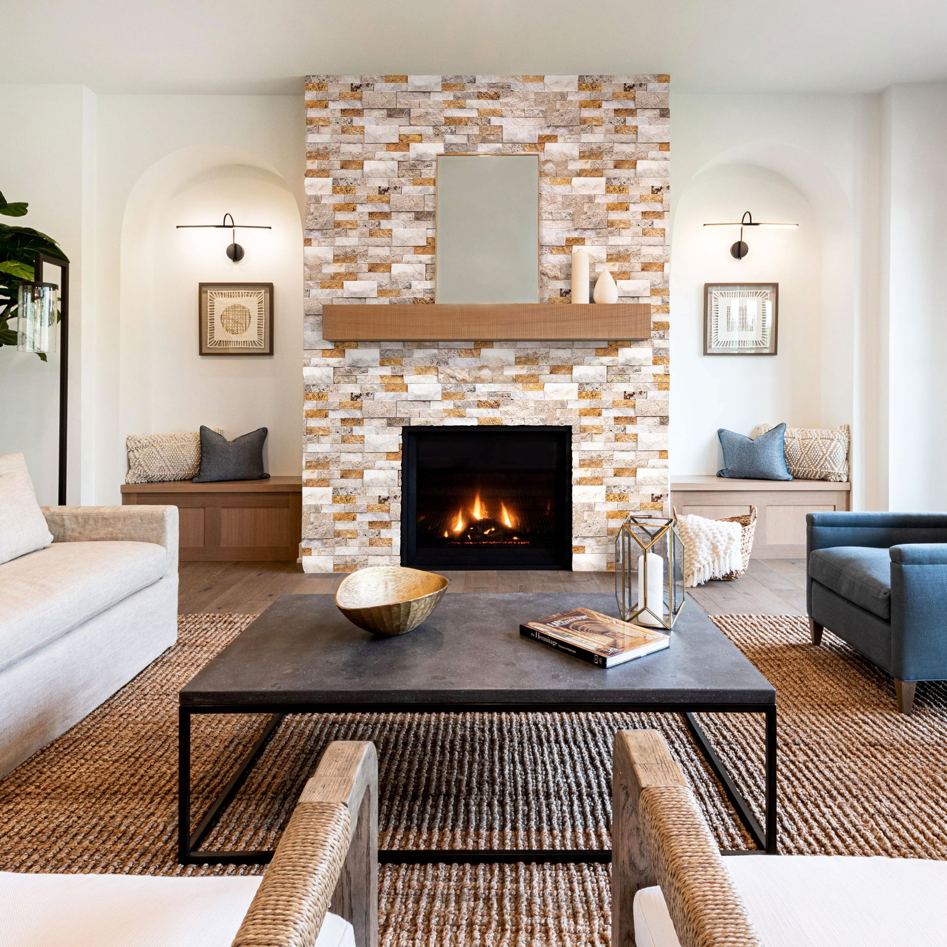 Riverrock marble texture showcasing natural elegance and durable stone aesthetics for interior design applications