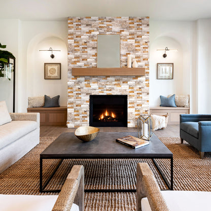 Riverrock marble texture showcasing natural elegance and durable stone aesthetics for interior design applications