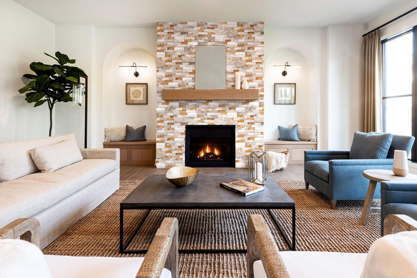 Riverrock marble texture showcasing natural elegance and durable stone aesthetics for interior design applications