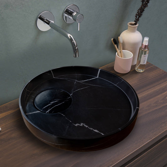 Premium Toros statue crafted from elegant Black Marble, exemplifying luxury and refined craftsmanship.