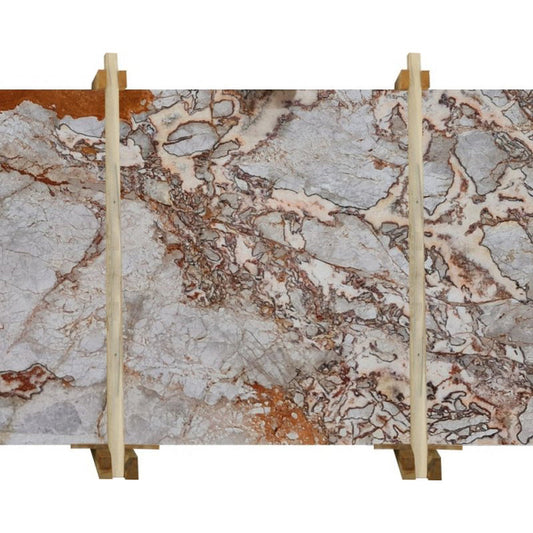 Elegant Vulcano Grey marble slabs showcasing natural stone texture for sophisticated interior design