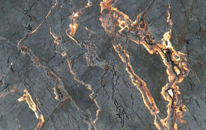 Elegant Vulcano Grey marble slabs showcasing natural stone texture for sophisticated interior design