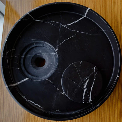 Premium Toros statue crafted from elegant Black Marble, exemplifying luxury and refined craftsmanship.