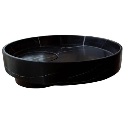 Premium Toros statue crafted from elegant Black Marble, exemplifying luxury and refined craftsmanship.
