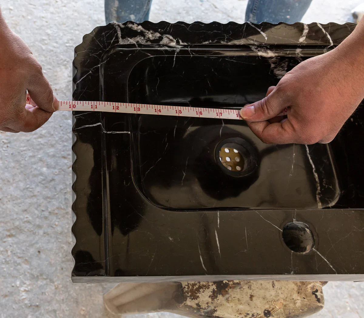 Elegant marble surface showcasing refined craftsmanship and timeless aesthetic appeal in interior design.